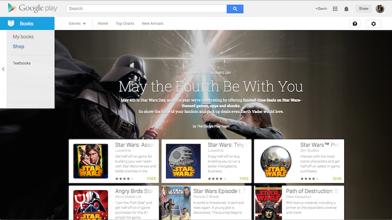 Star Wars Day Google Play