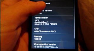 CyanogenMod 10 ported to Droid DNA