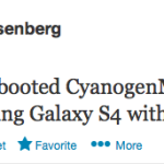 Coming Soon:CyanogenMod for the AT&T Samsung Galaxy S4