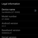 Leak:Android 4.2.2 I9300XXUFME3 for International Samsung Galaxy S3