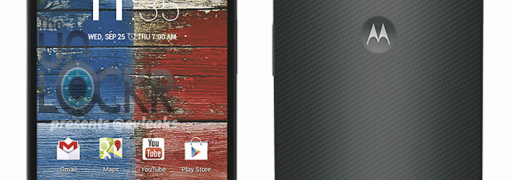 Motorola Moto X press images appear - Slim and Sleek look