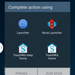 Launcher Selection